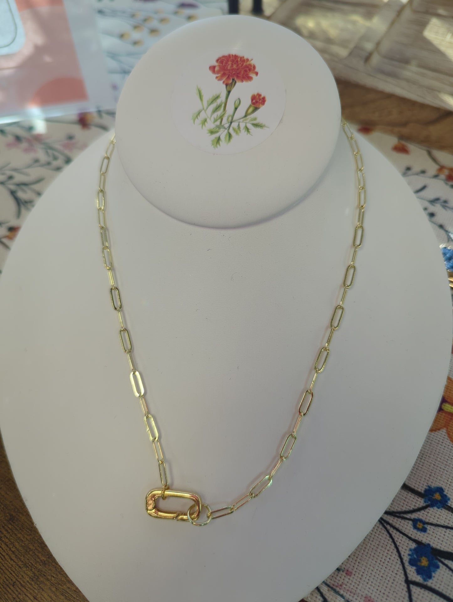 Paperclip Connector Chain N010