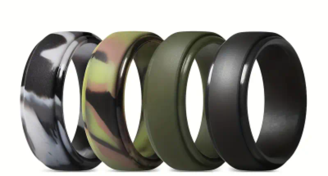 Mens Silicon Rings