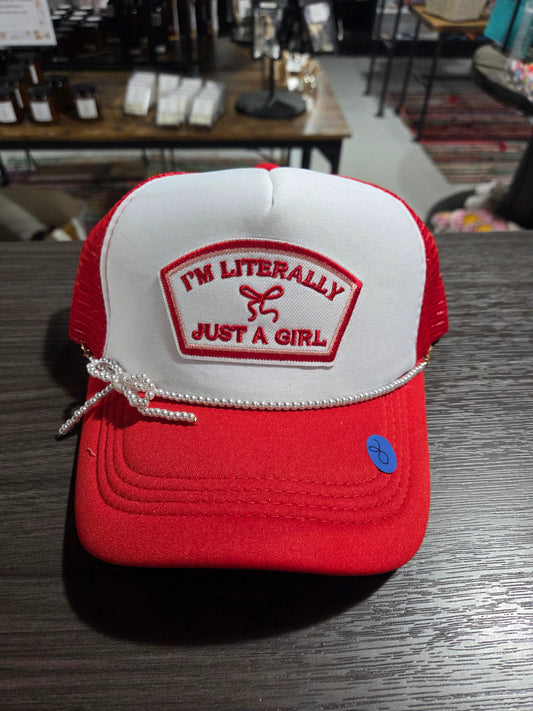 Literally Just A Girl Hat