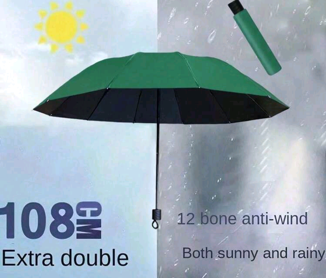 LG Fold Umbrella - Dark Green