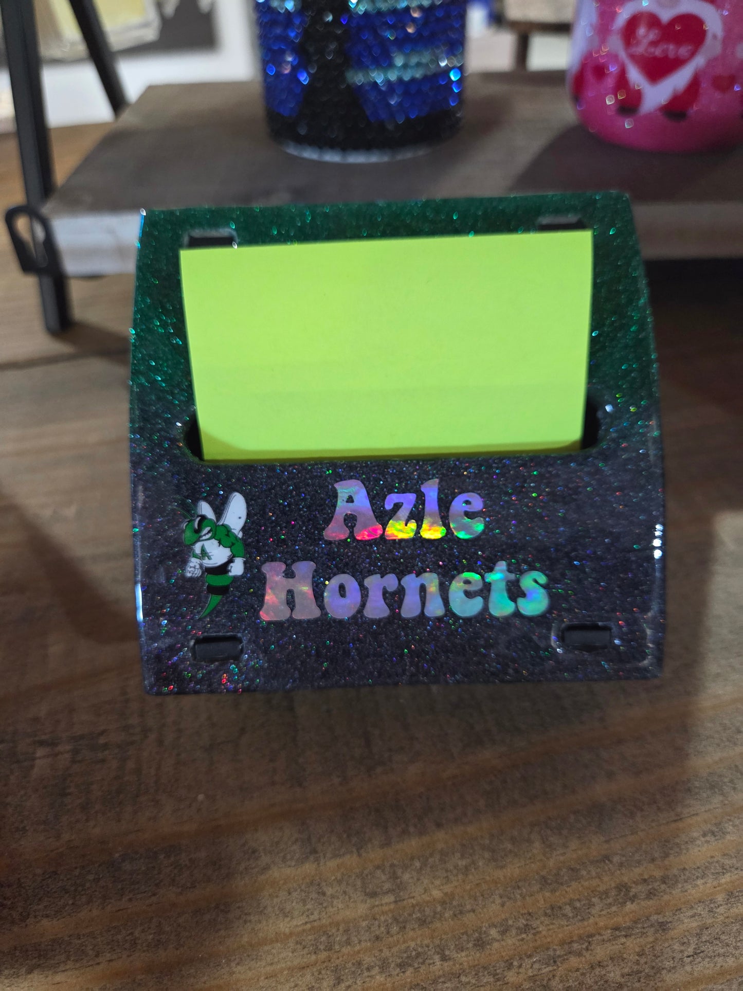 Post It Note Dispenser Hornets