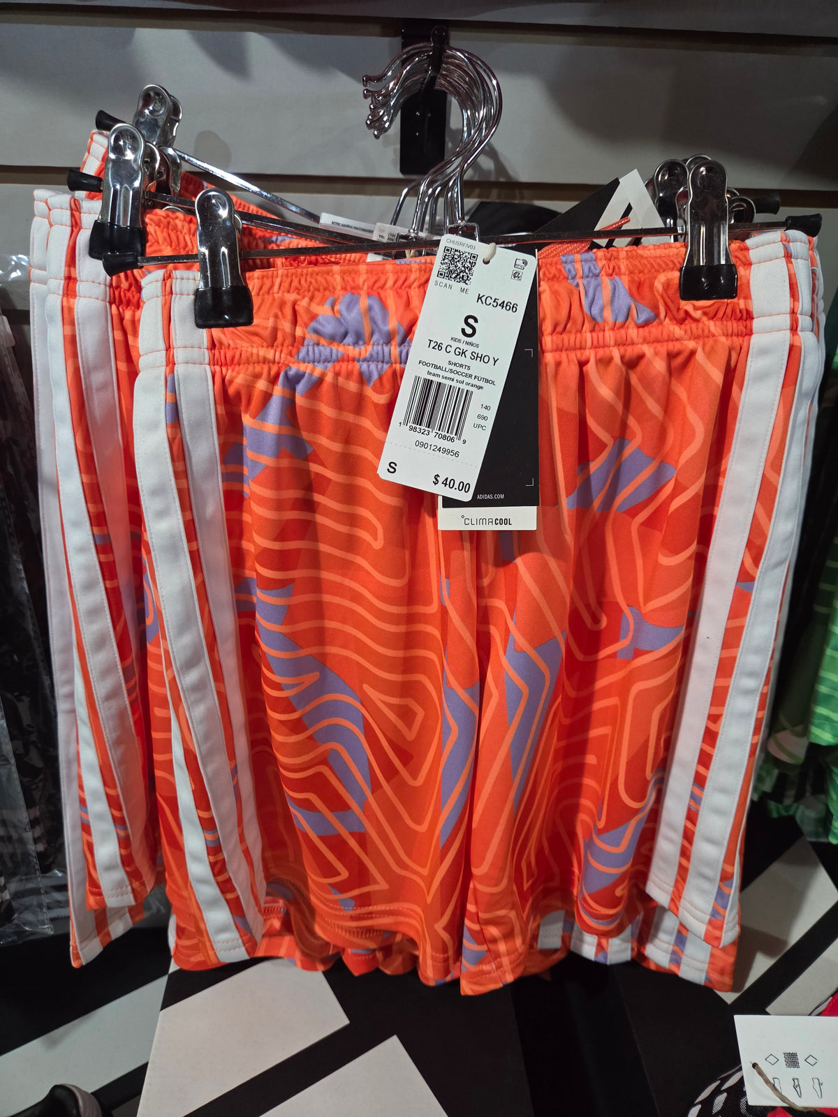 Goalkeeper Shorts Orange