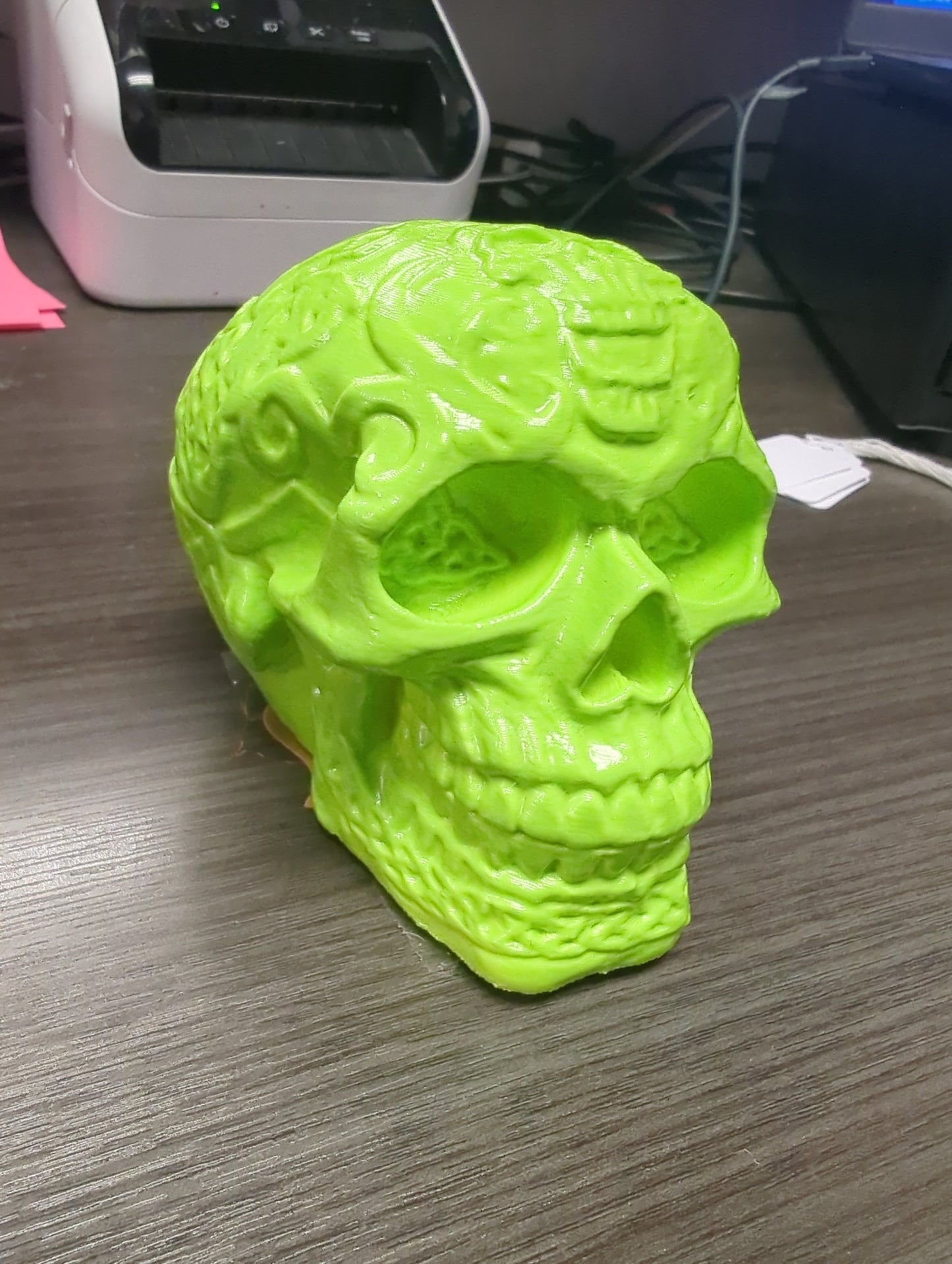 Large Green Skull