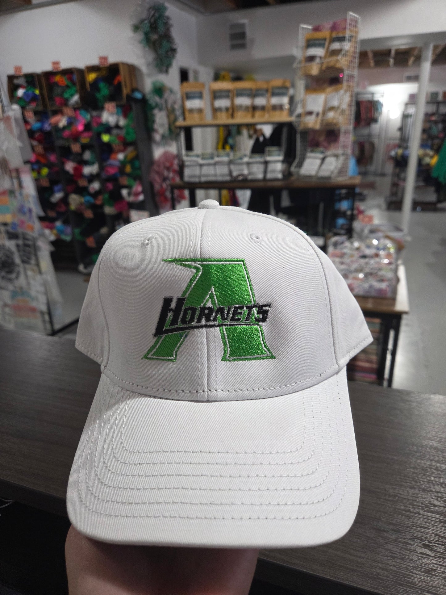 White Azle Hat