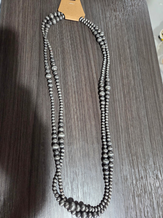 Long Faux Navajo Necklace