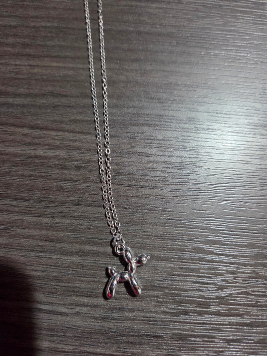 Balloon Dog Necklace