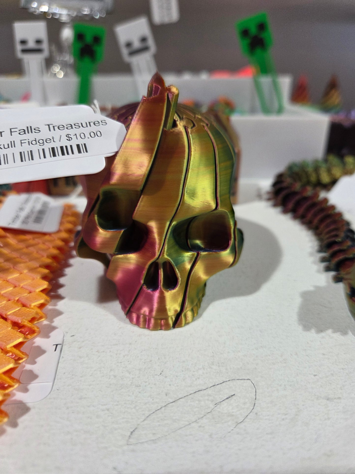 3D Skull Fidget
