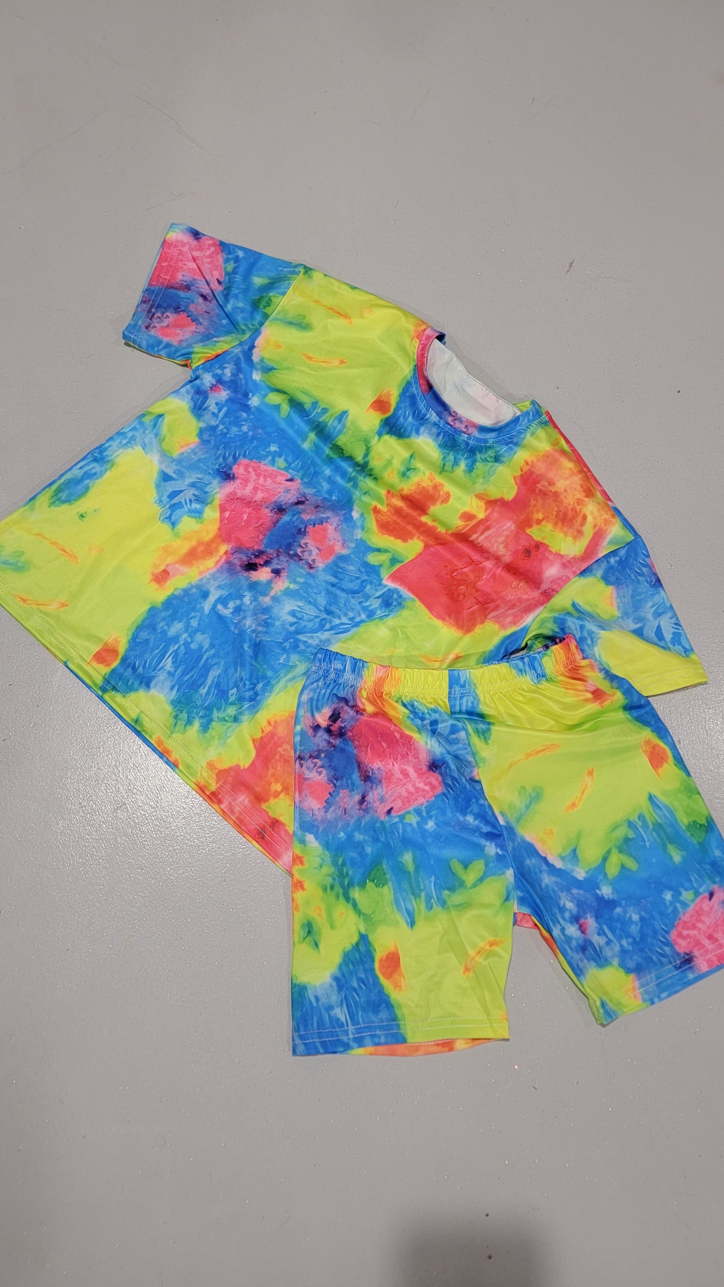 Girls Tie-Dye Set