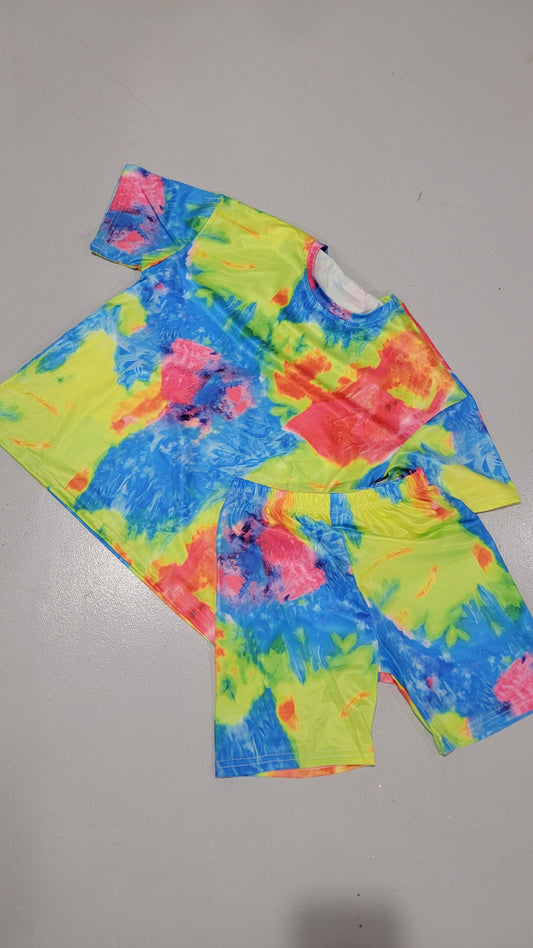 Girls Tie-Dye Set