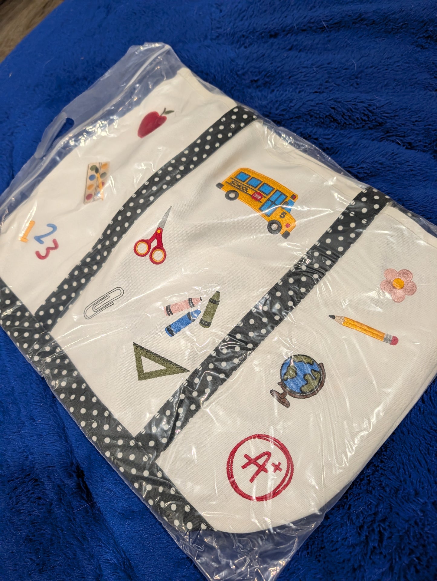 Teacher Bag Emb.