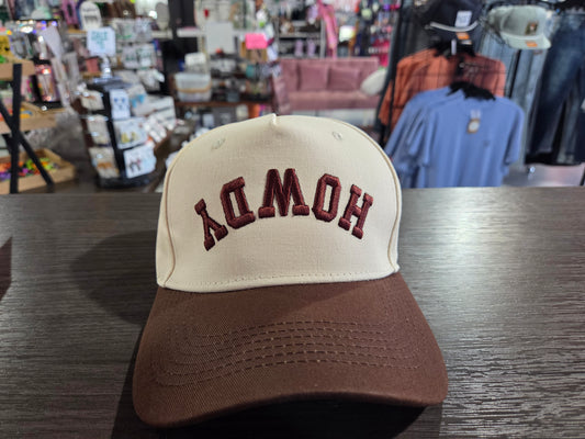 Upside Down Howdy Hat