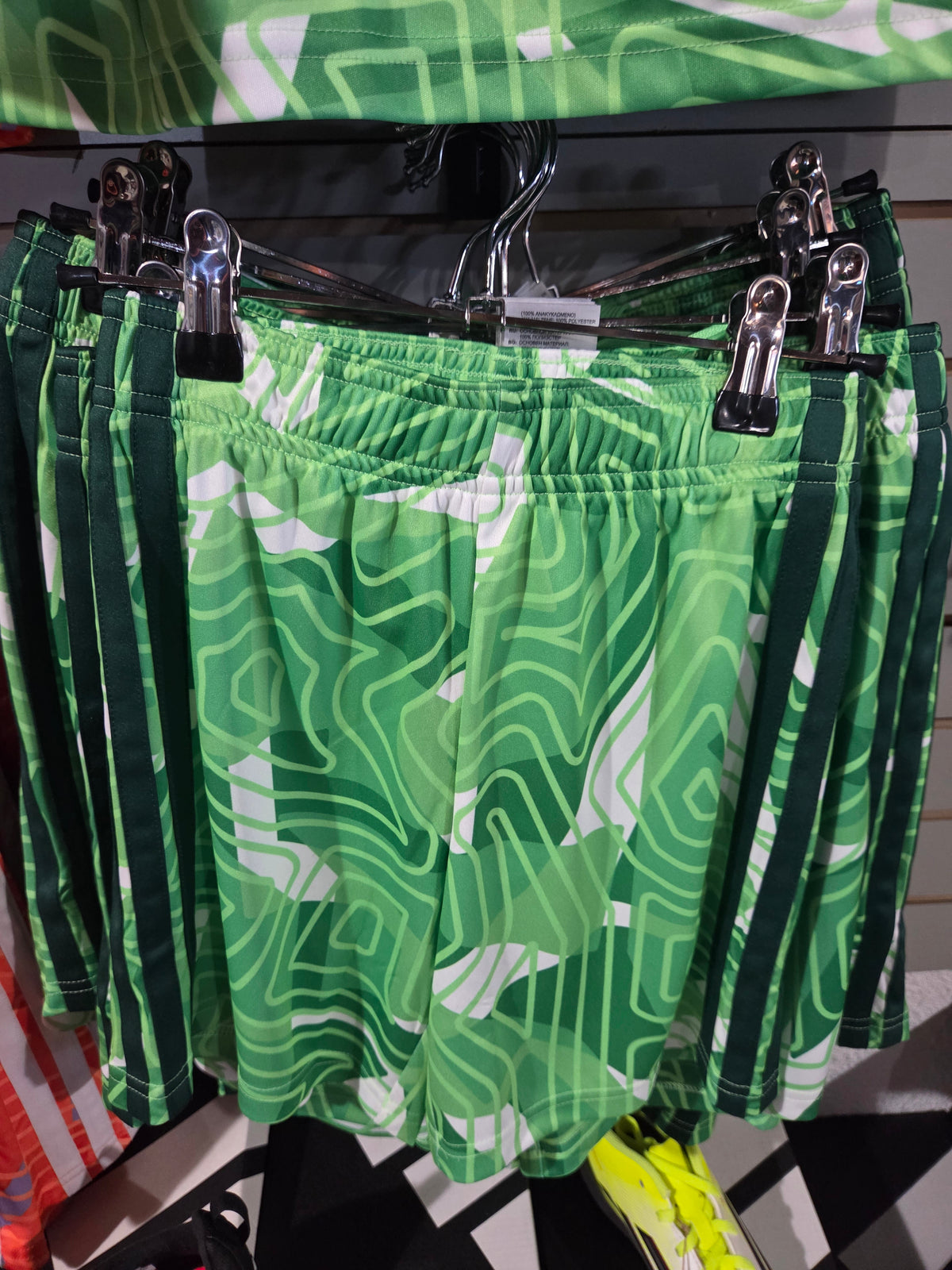 Goalkeeper Shorts Lime