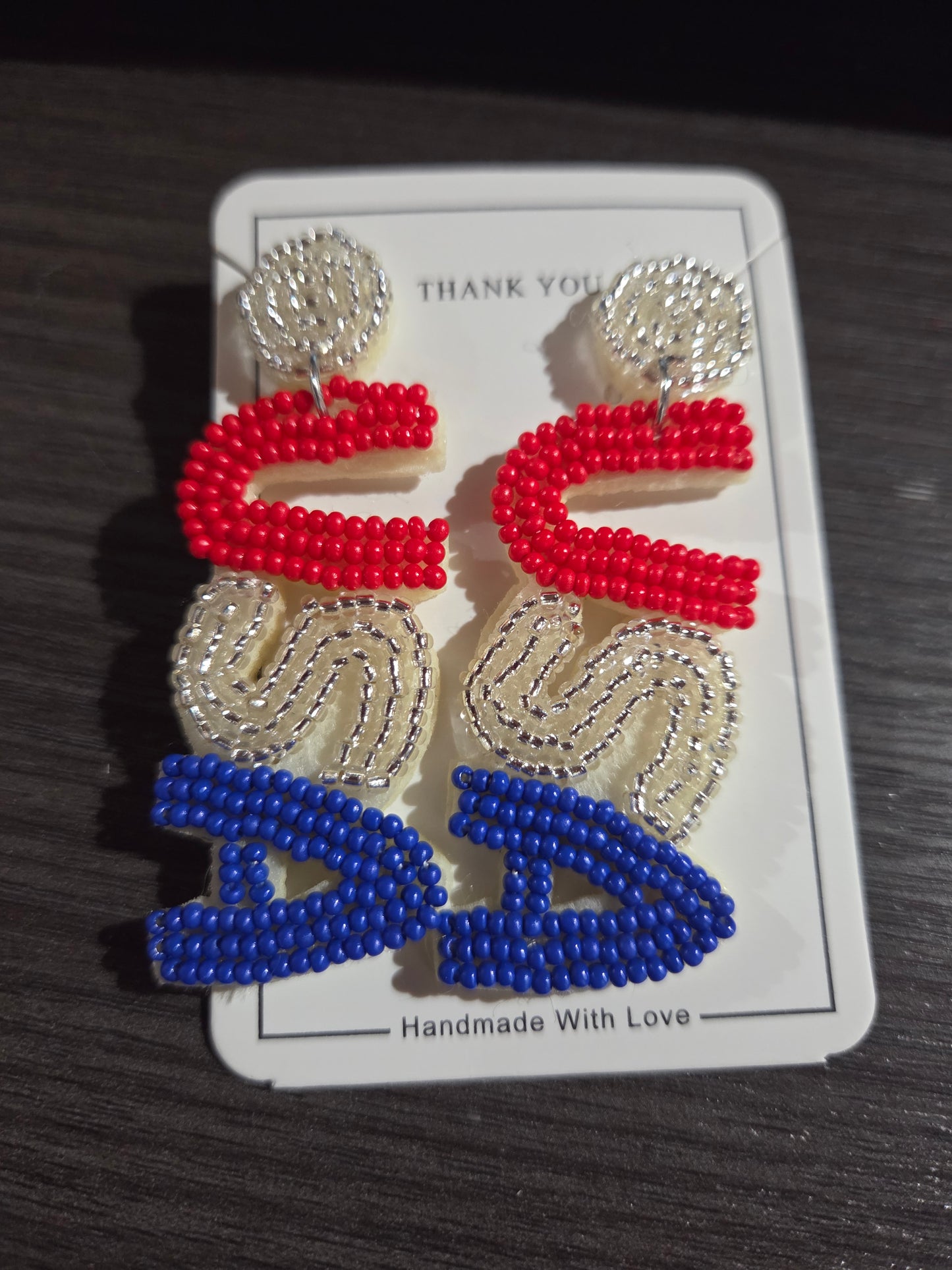 USA Bead Dangle