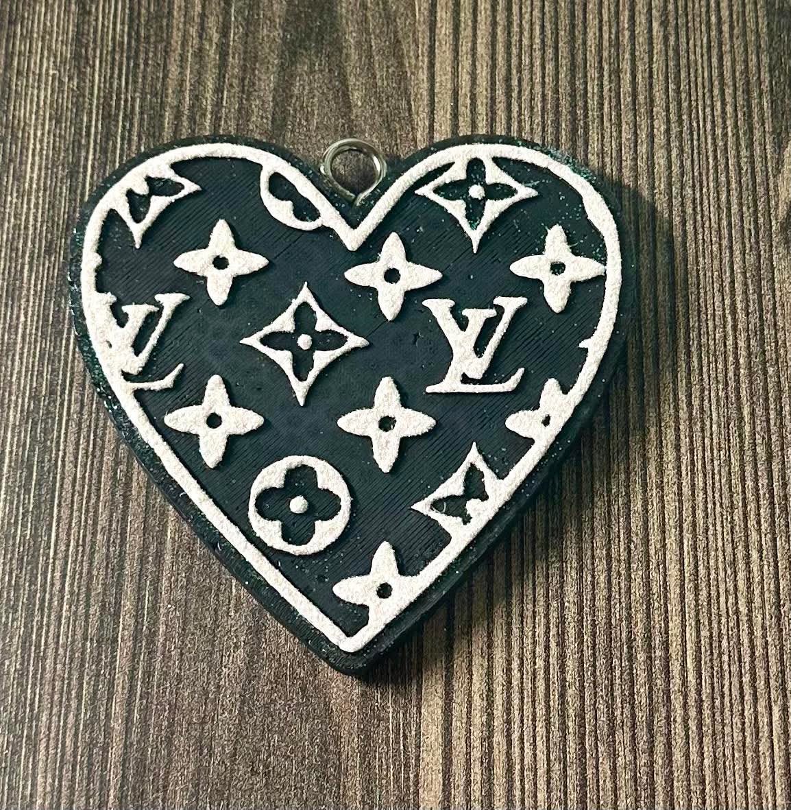 LV Heart - Mahogany Coconut