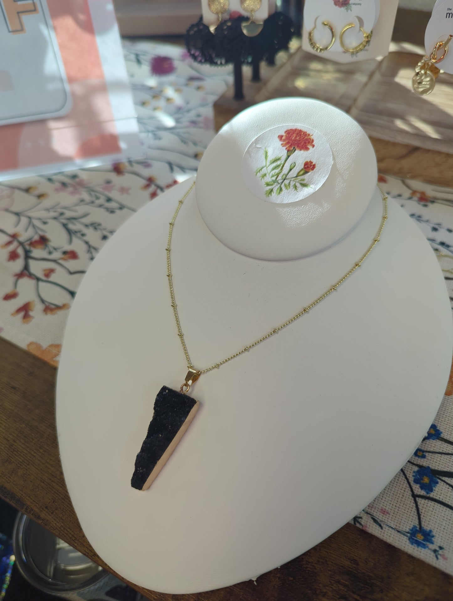 Druzy Arrowhead N023