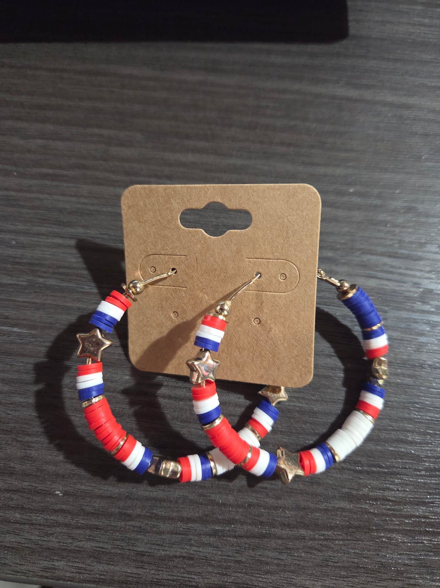 Star & Bead Hoops
