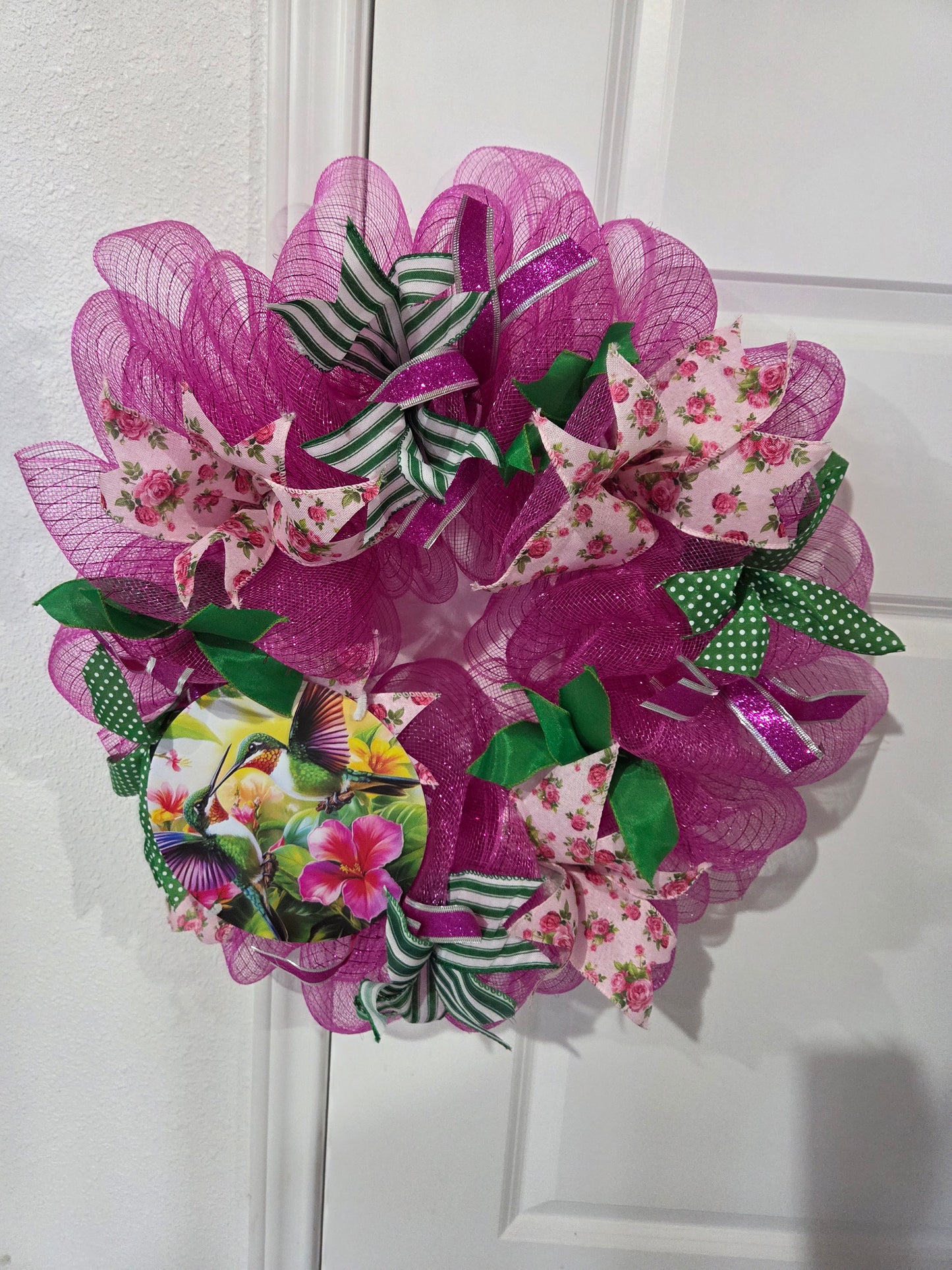 Hummingbird Wreath