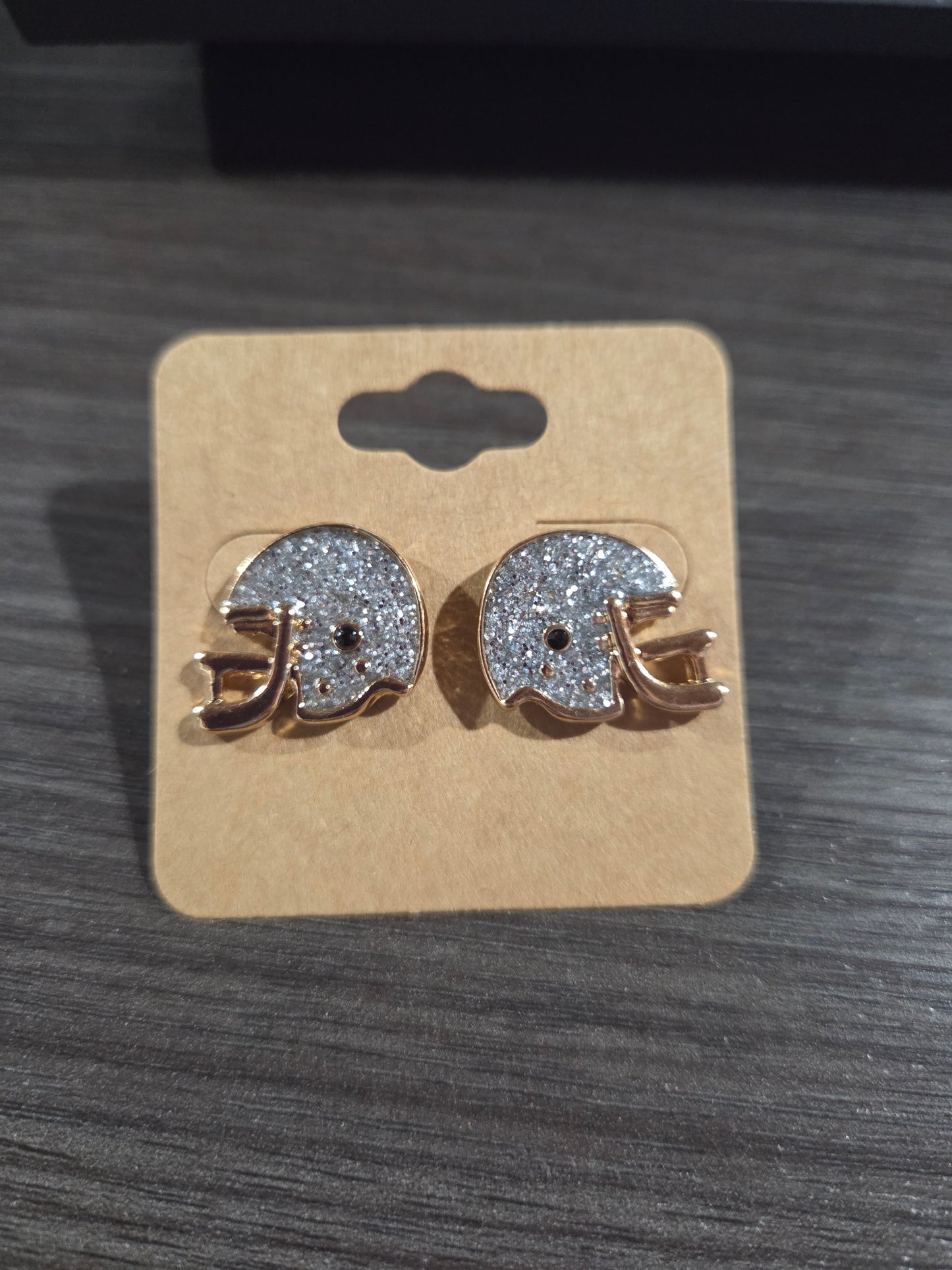 Glitter Fball Helmet Stud