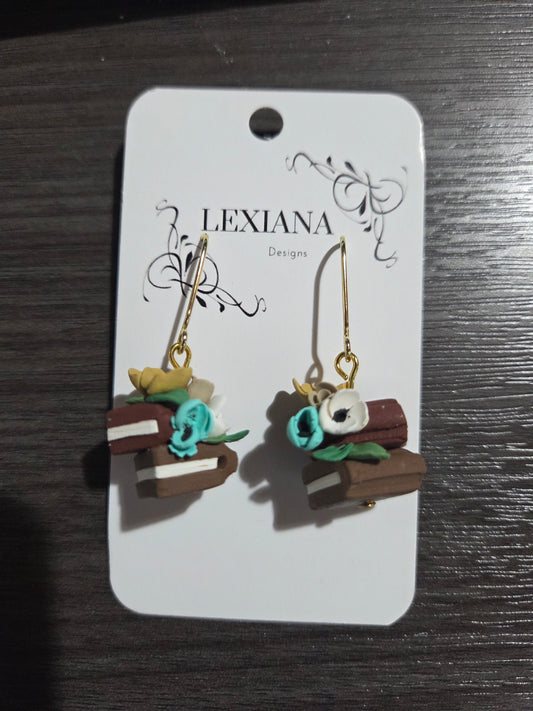 Floral Book Dangle