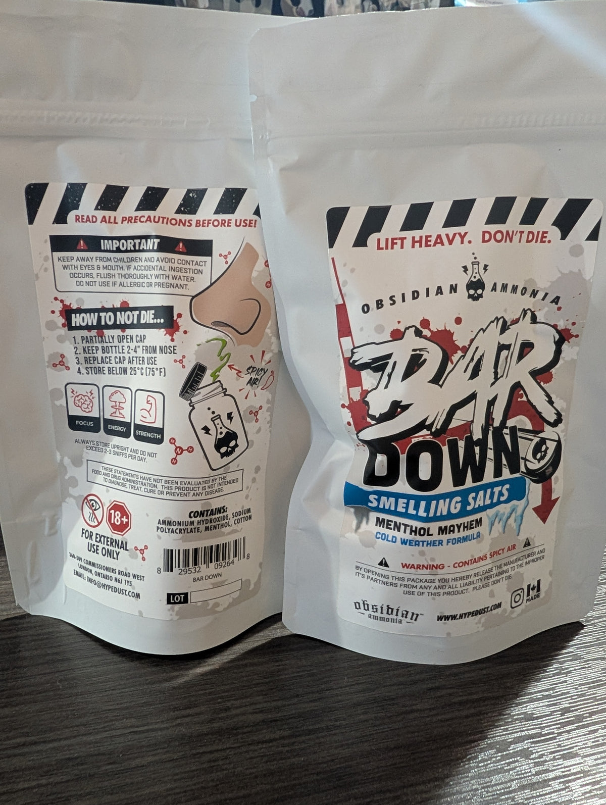 BarDown Smelling Salts