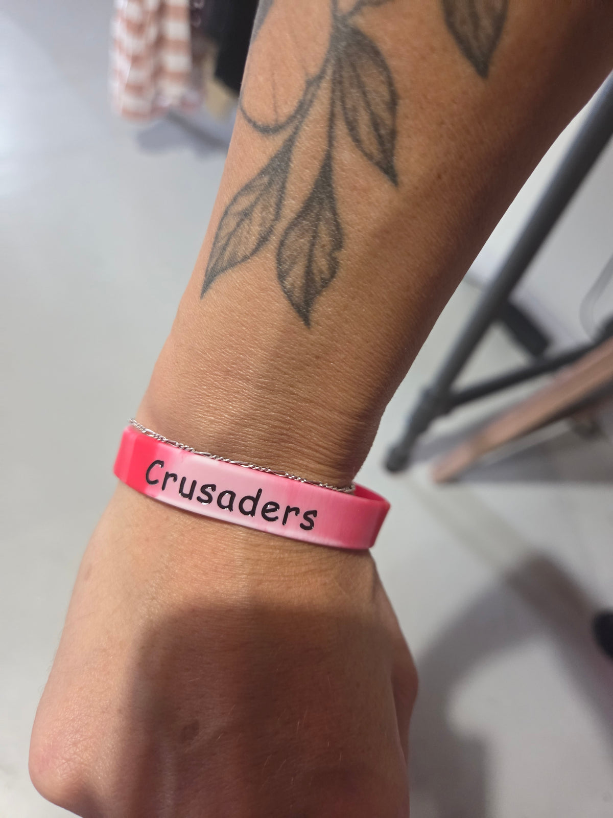 Crusaders Silicone Bracelet