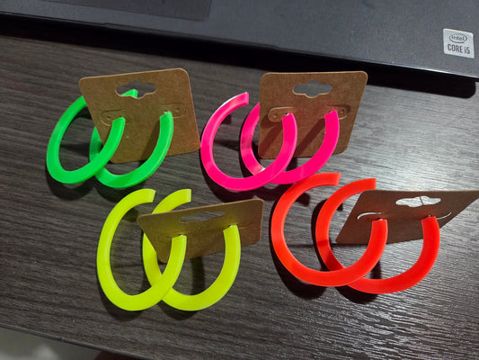 Neon Hoops