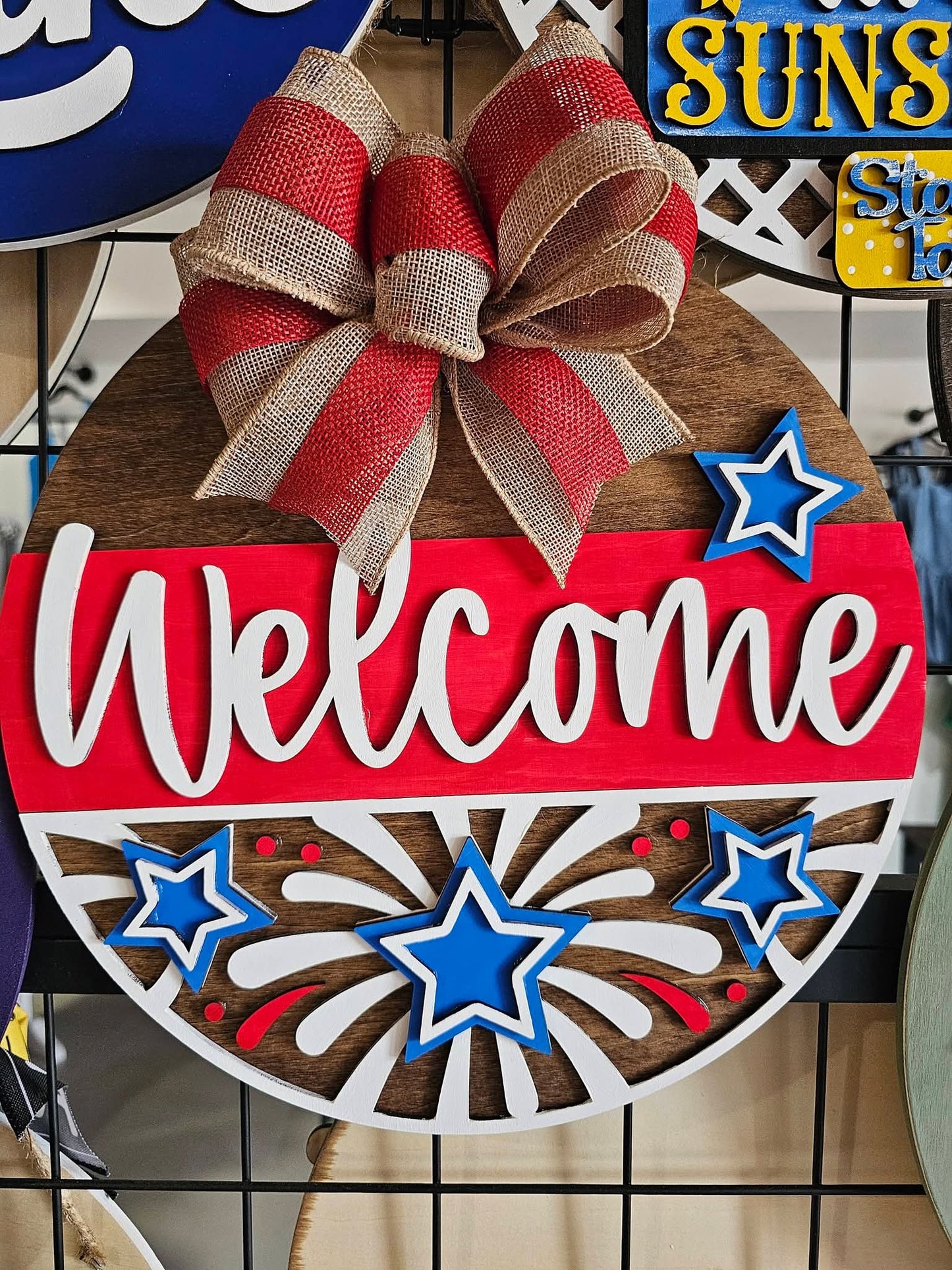 Patriotic Welcome