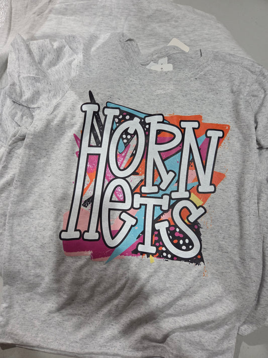 Colorful Hornets Tee
