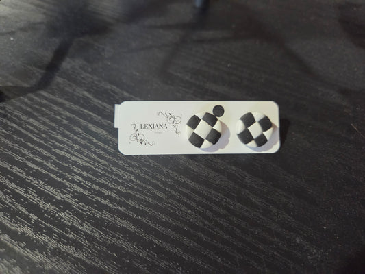 Checkered Studs