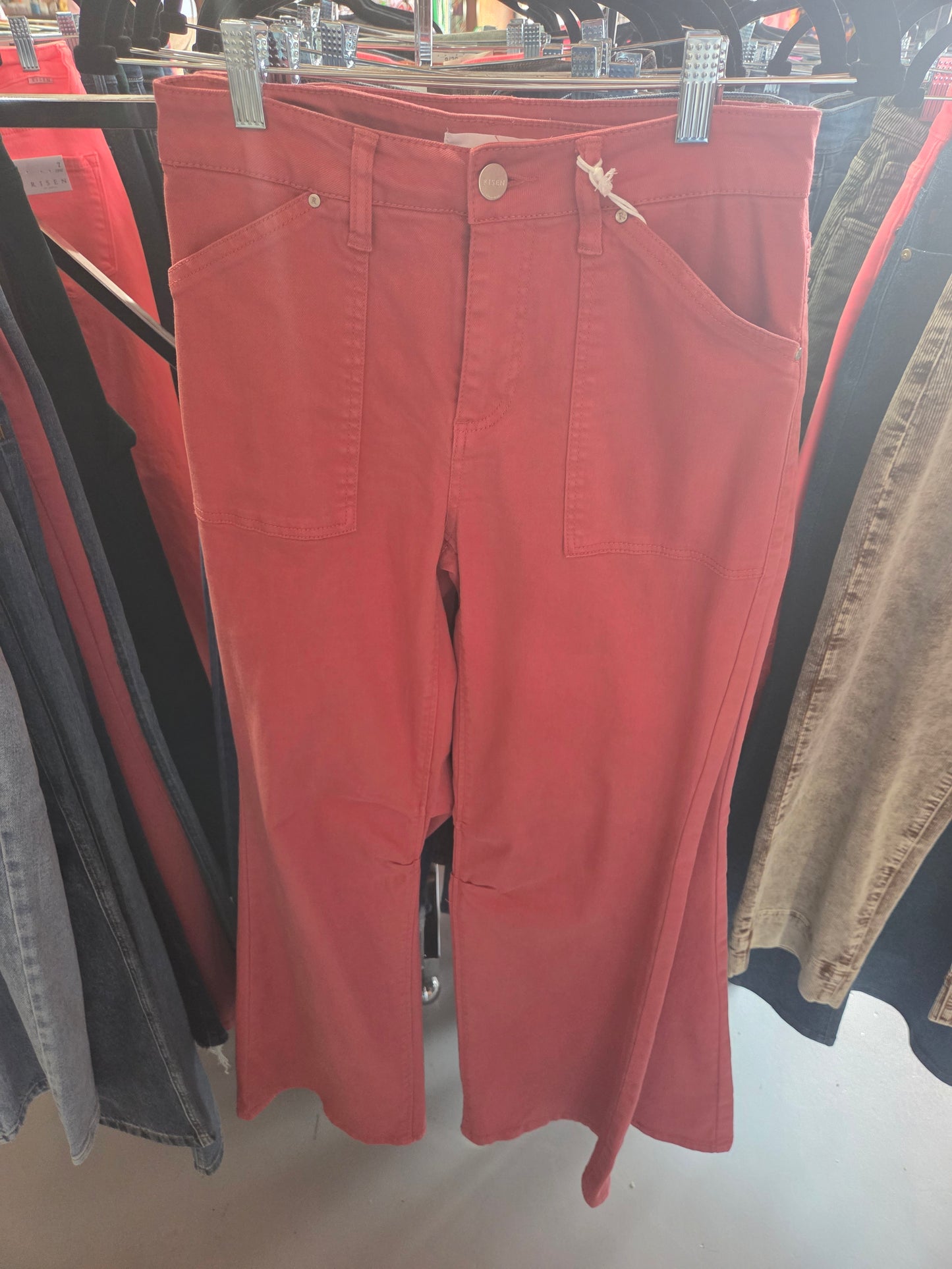Risen Wide Leg Relaxed BRICK