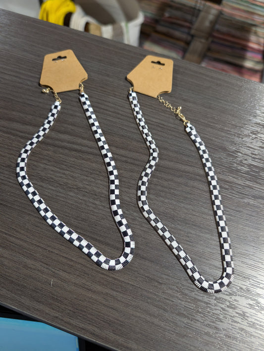 Checkered Necklace