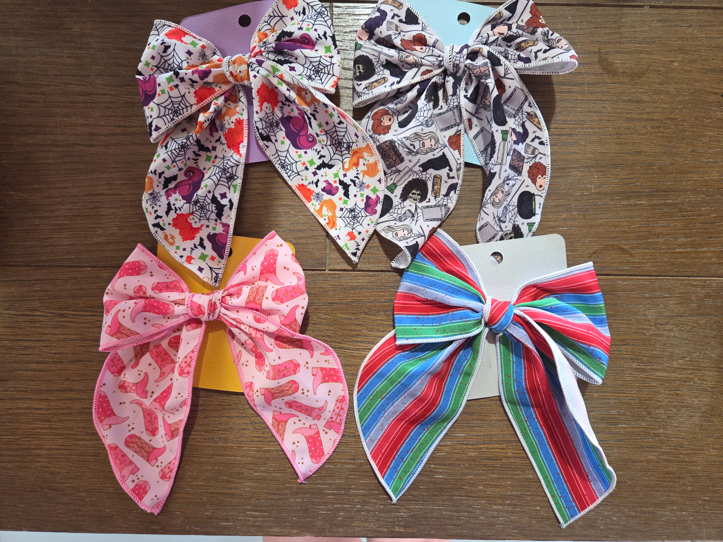 Silky Fabric Bow