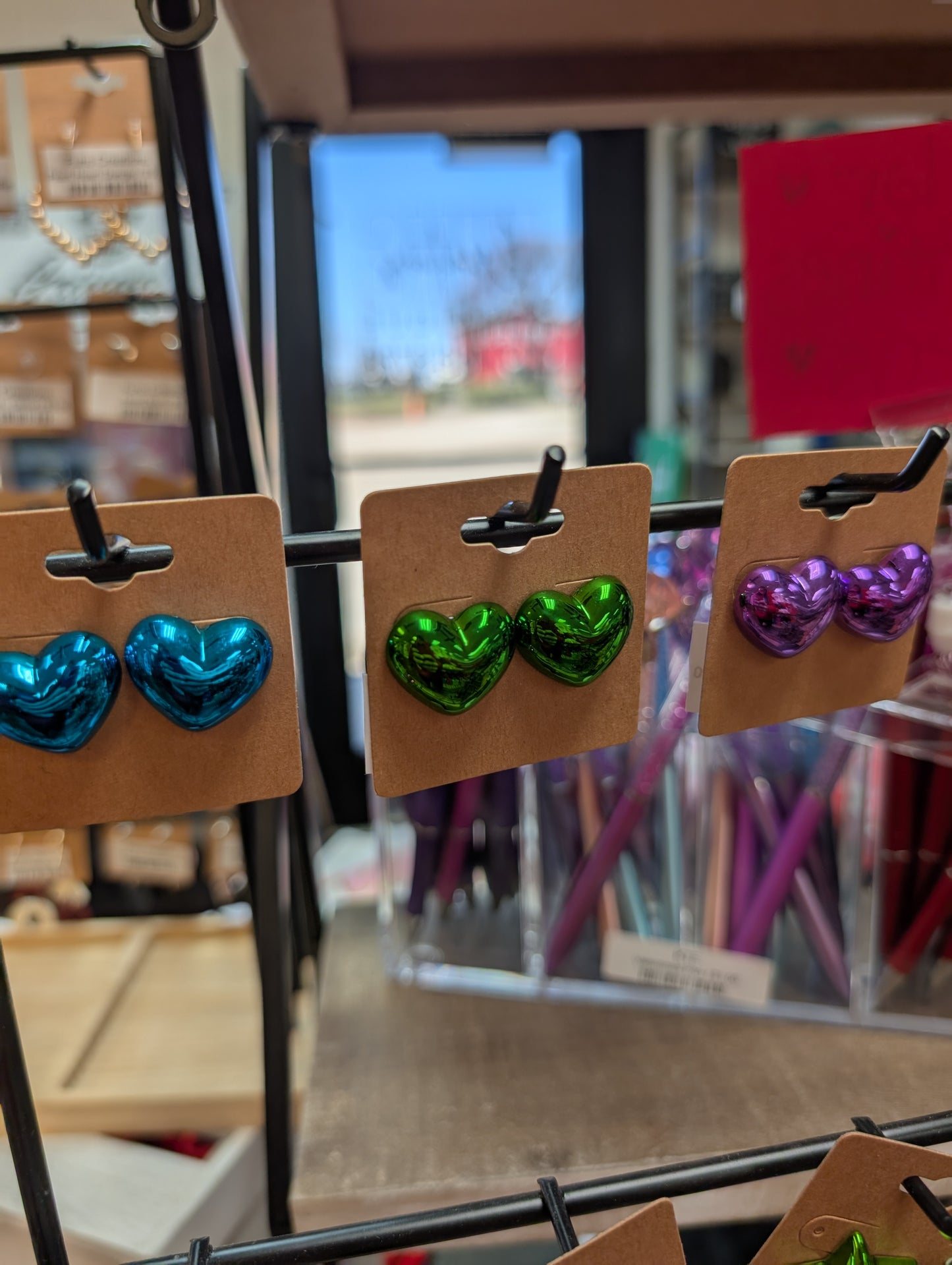 Bubble Heart Earring - Small