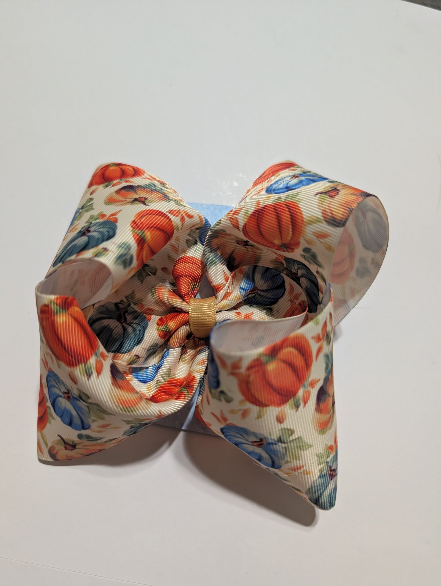 Orange Blue Pumpkin