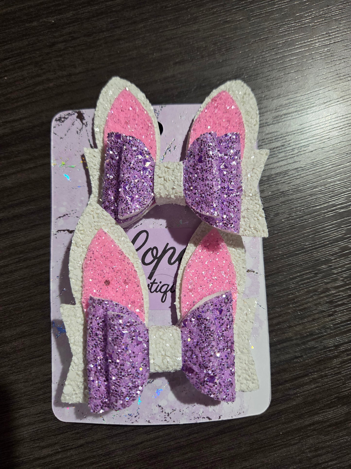 Glitter Bunny Piggies