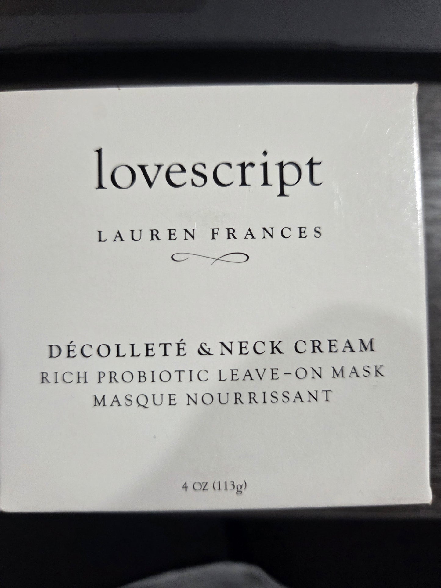 LoveScript- Decollete & Neck Cream
