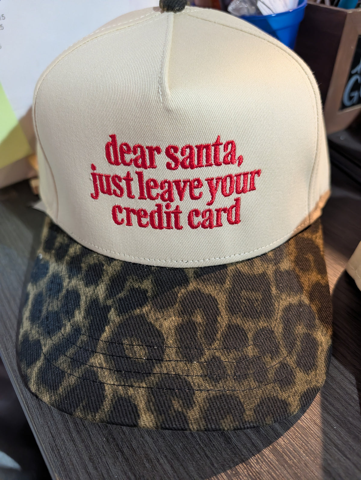 Dear Santa Leave Your CC Hat