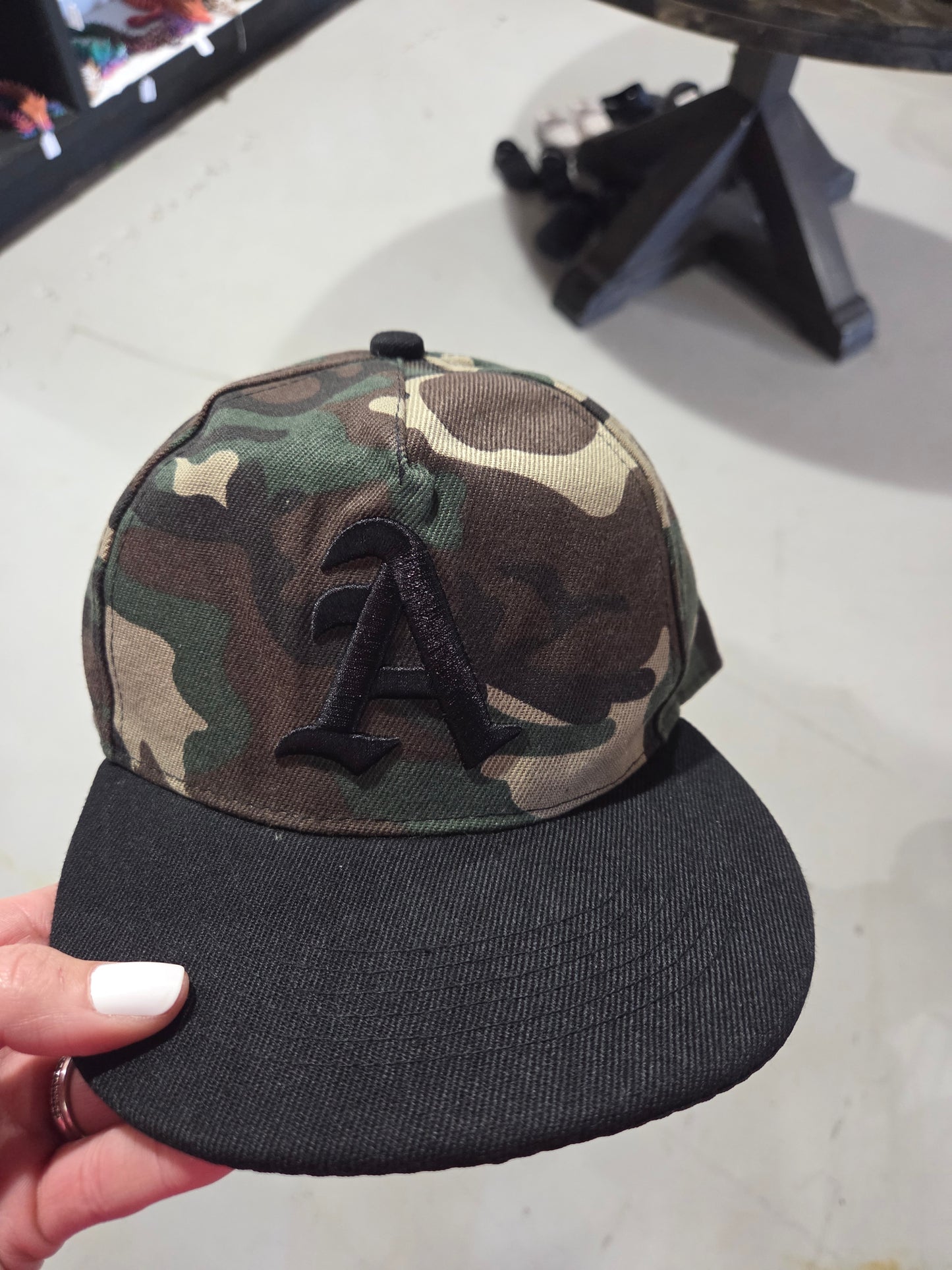 A Puff Camo Hat