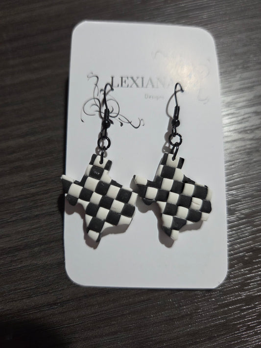Checkered TX Dangle