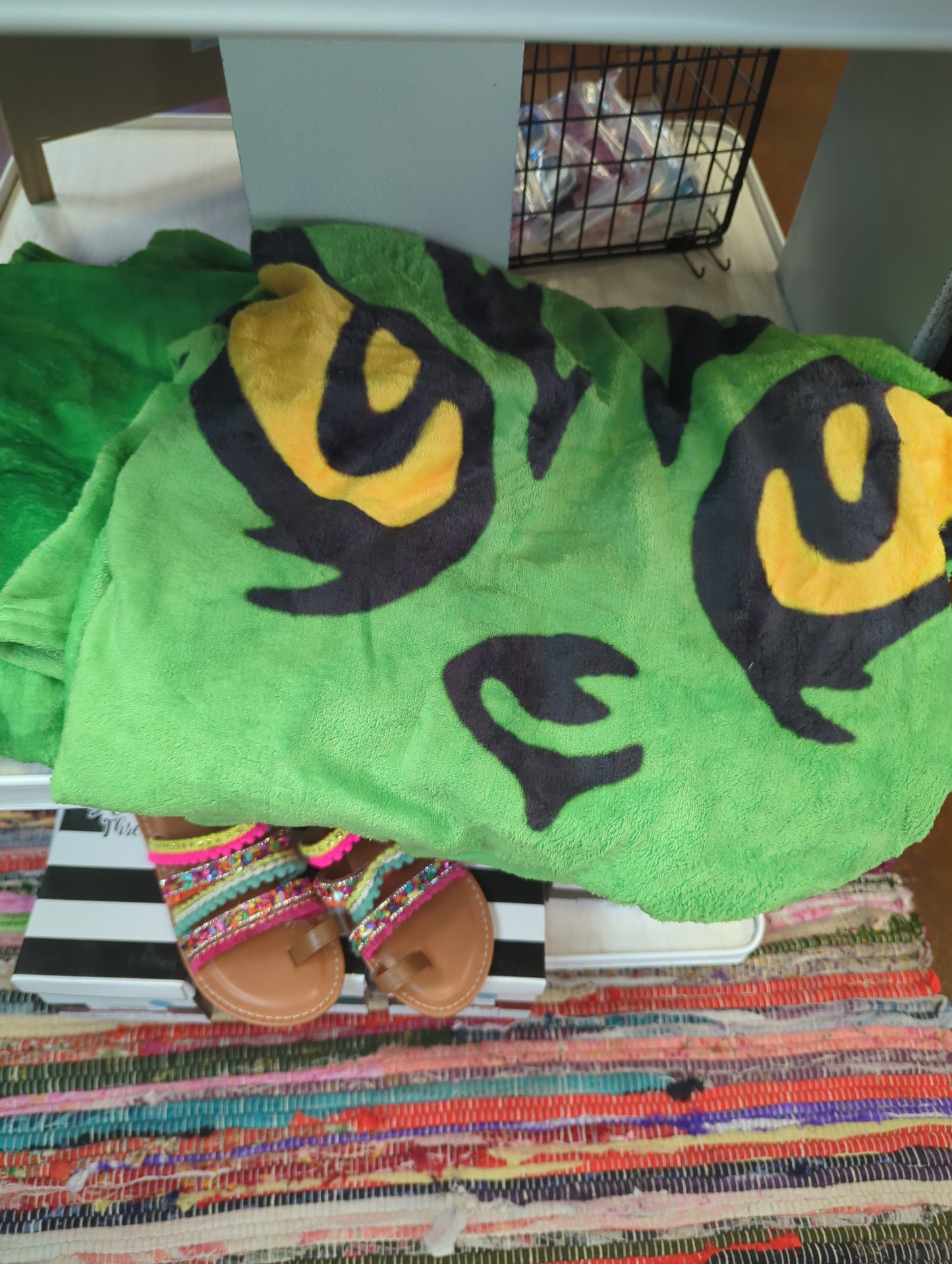 Green Monster Throw 51"x59"