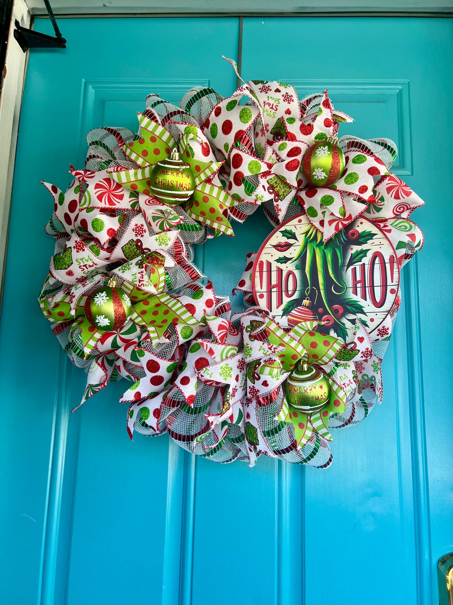 Green Man Hand Wreath