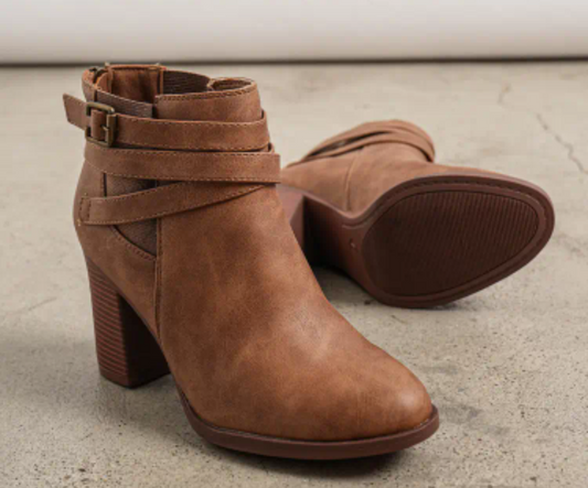 Brown Ankle Booties