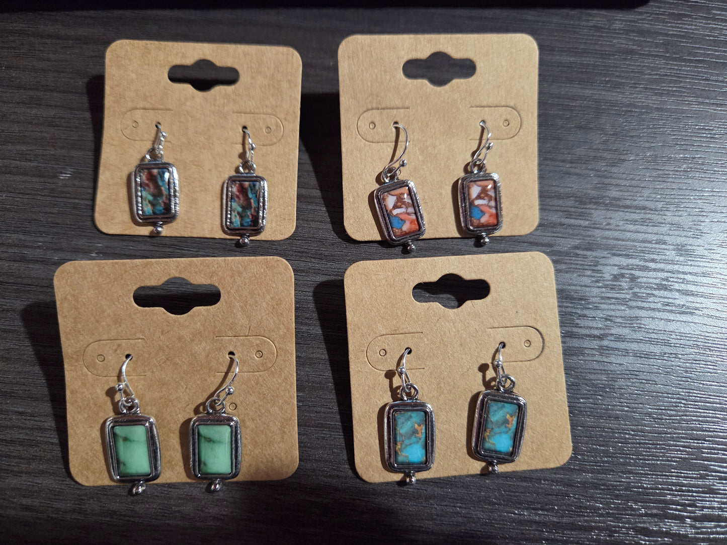 Rectangle Earrings