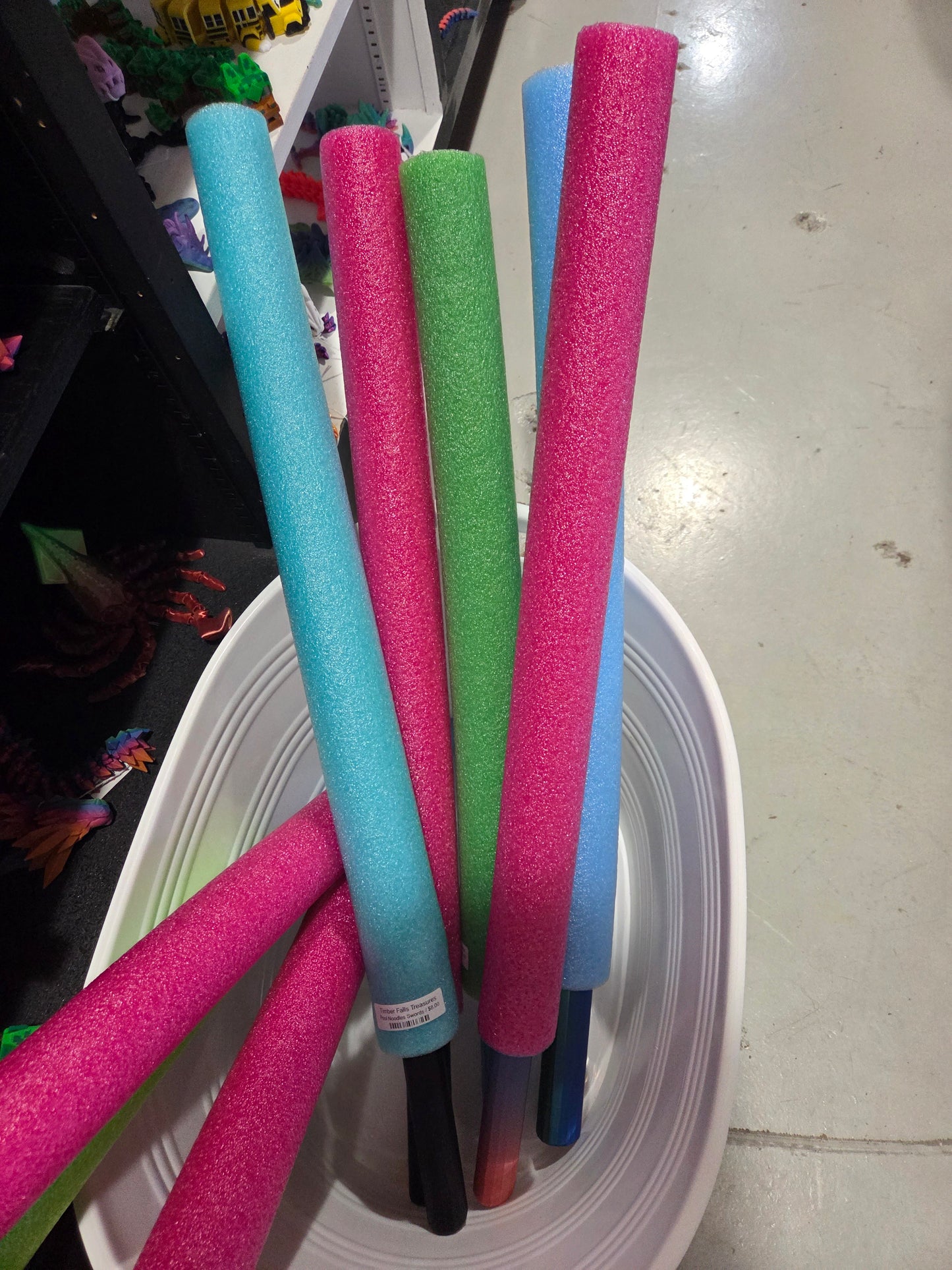 Pool Noodles Swords