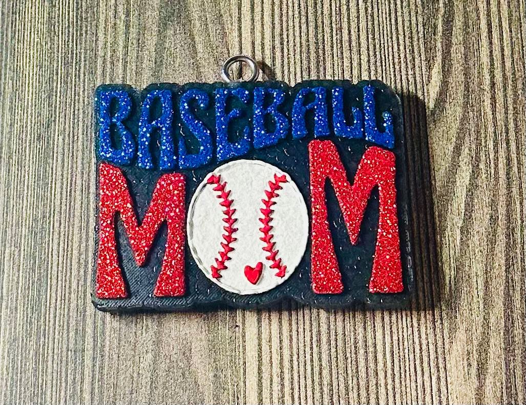 Baseball Mom - Leather & Lace