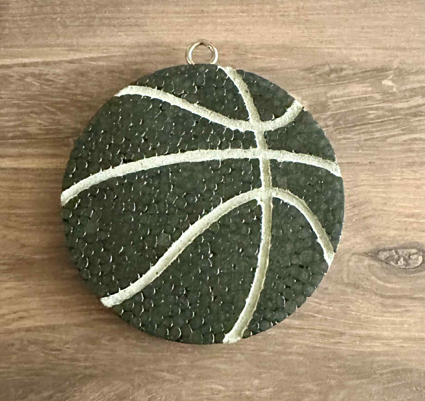 Black Basketball - Blue