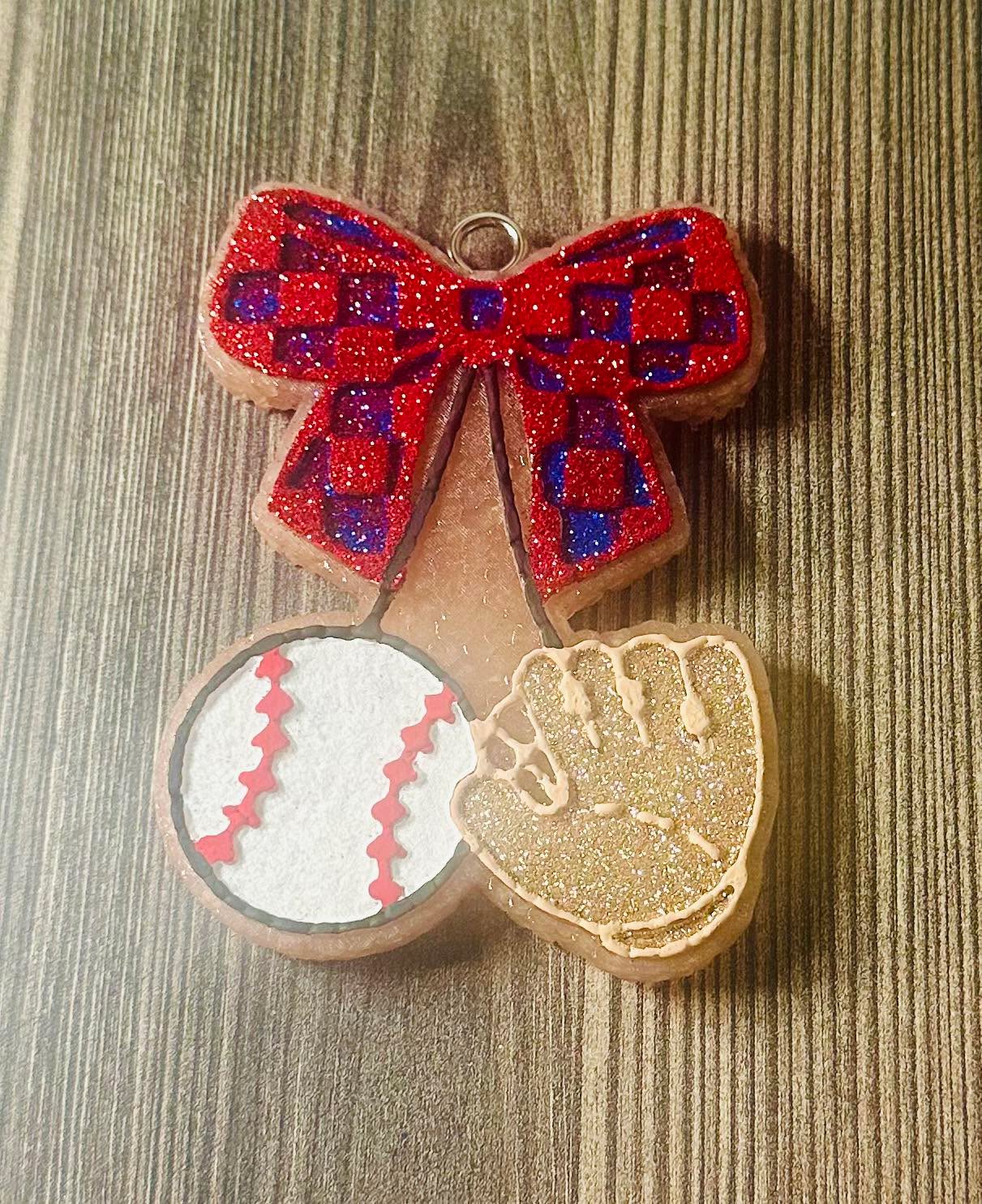 Ball Glove Bow - Champagne Toast
