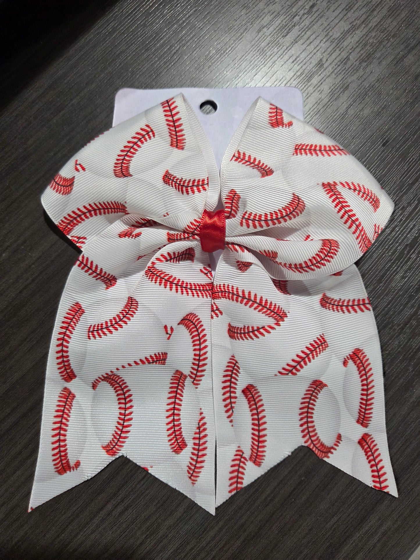Baseball Cheer Bow