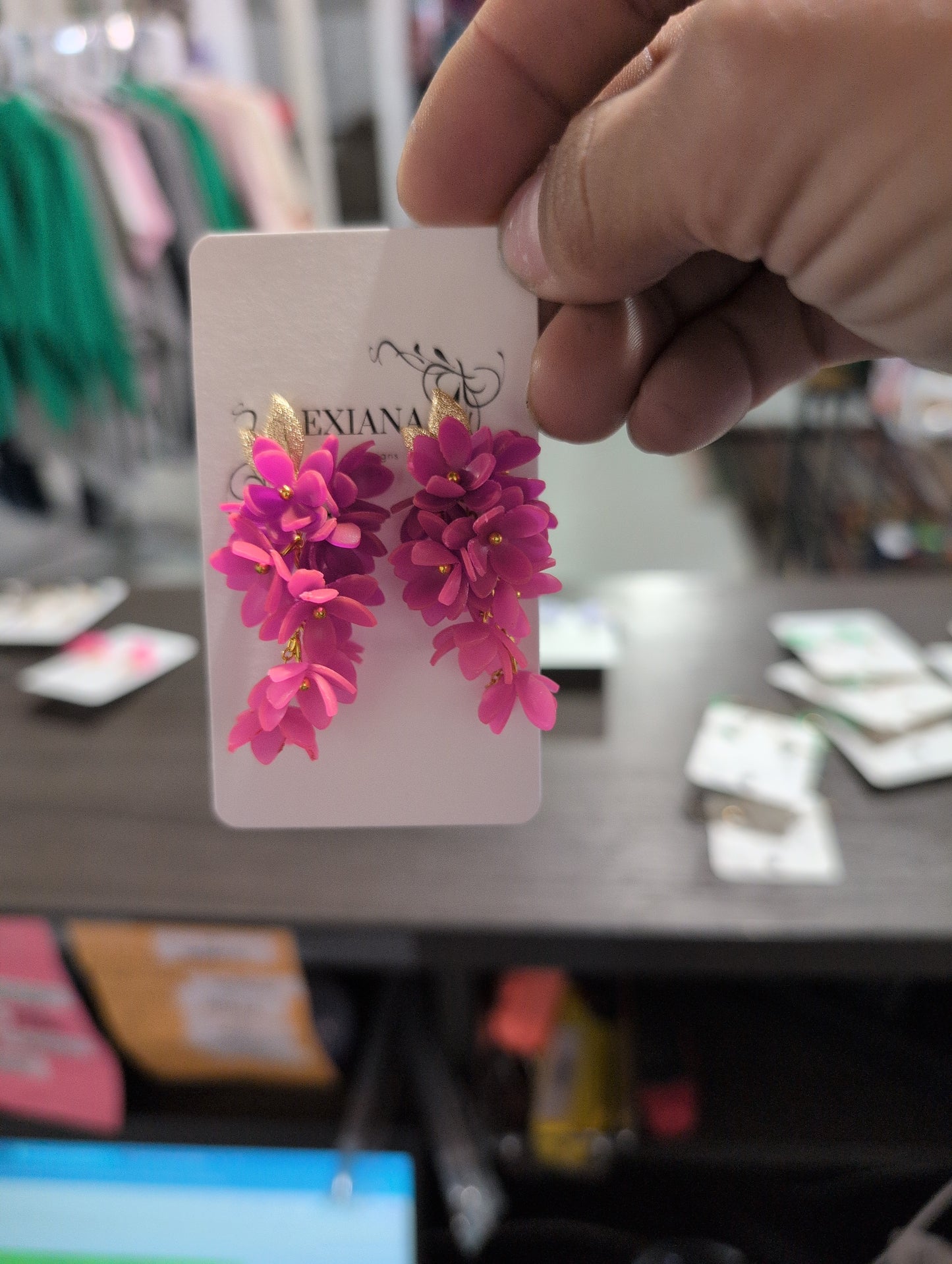 Pink Flower Cluster
