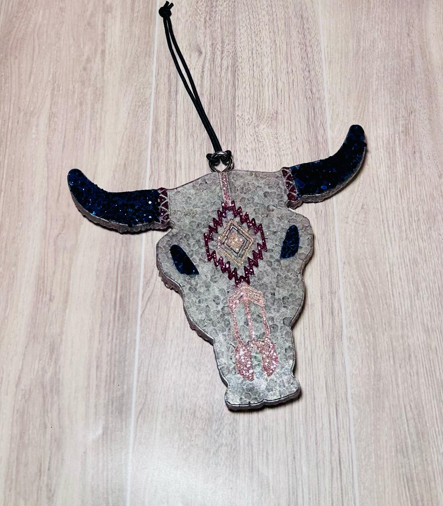 Grey Bull Skull - Butt Naked
